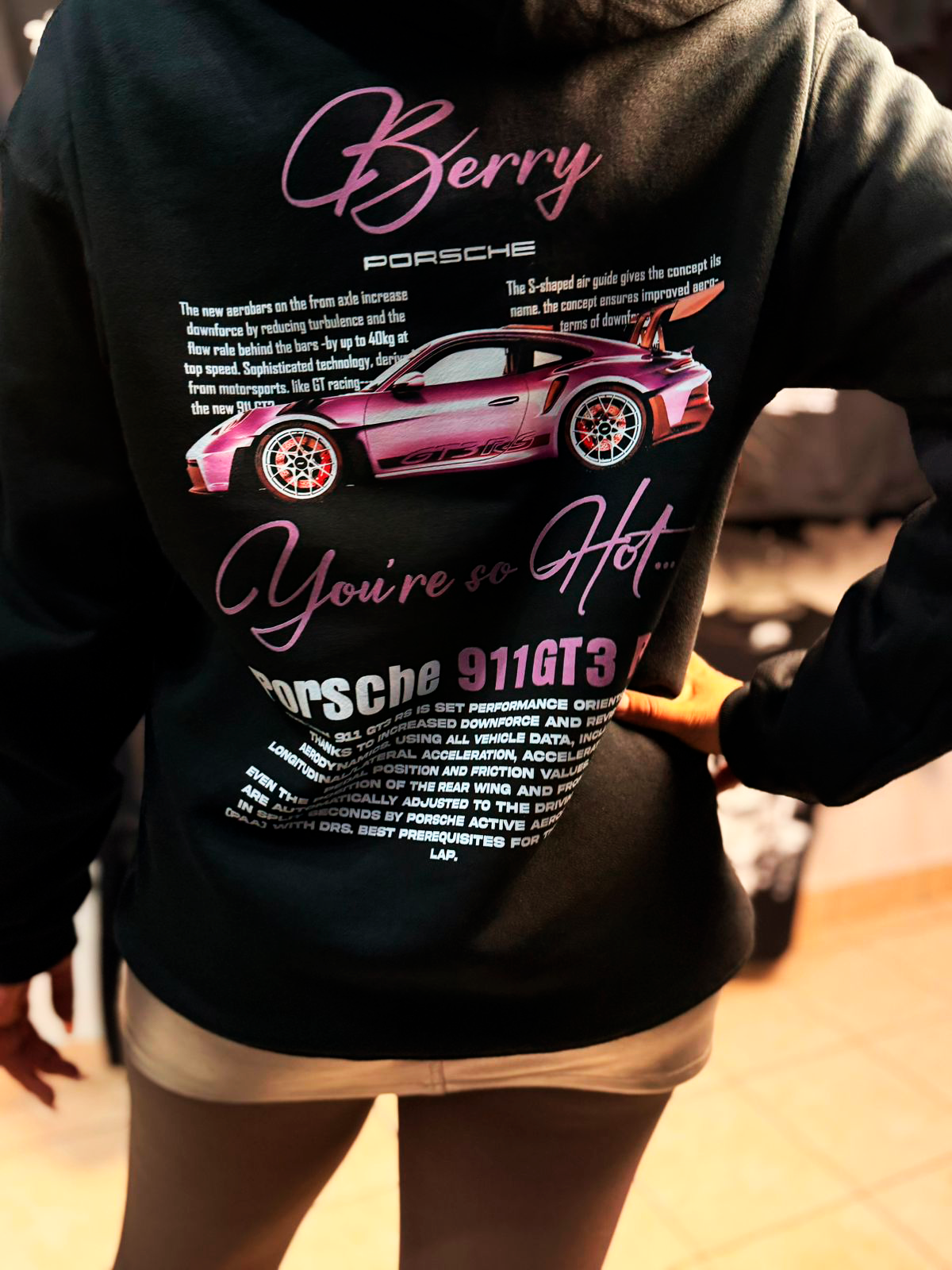 Sudadera Porsche GT3 RS Berry