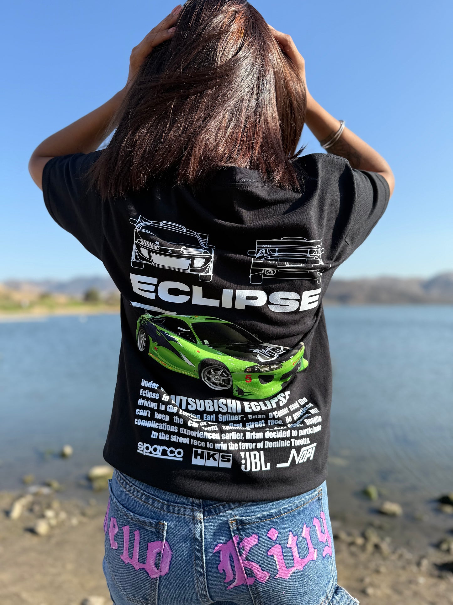 Playera Mitsubishi Eclipse Brian O' Conner