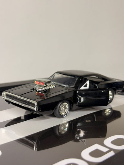 Cuadro con auto a escala Dodge Charger 1970