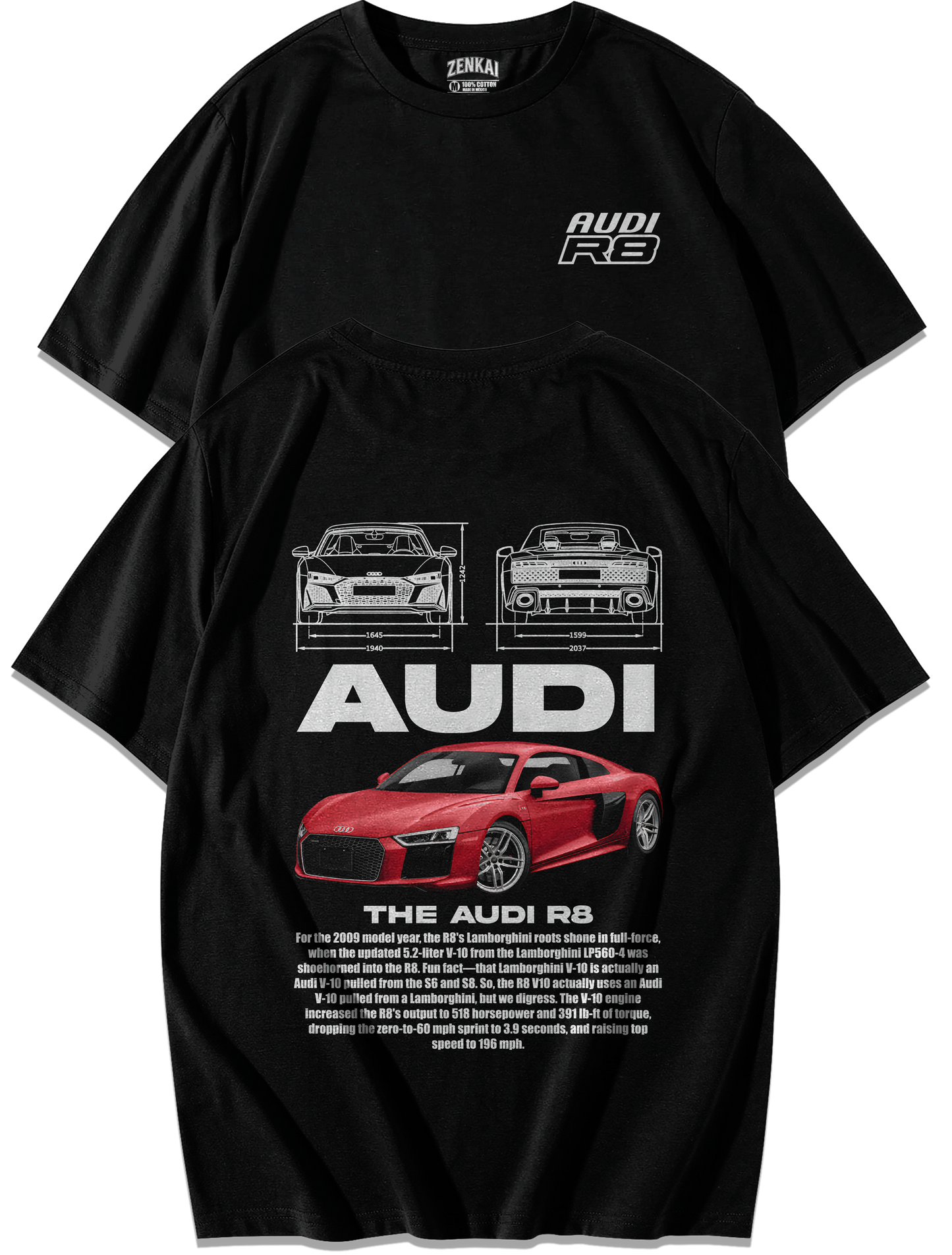 Playera Audi R8