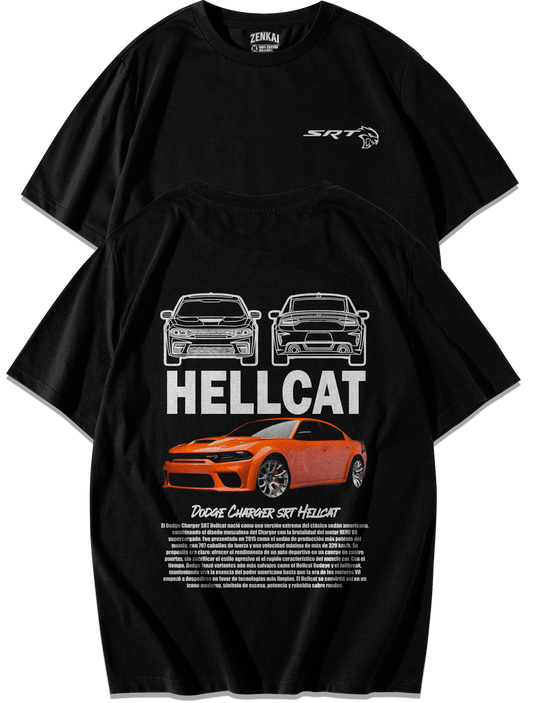 Playera Dodge Charger SRT Hellcat