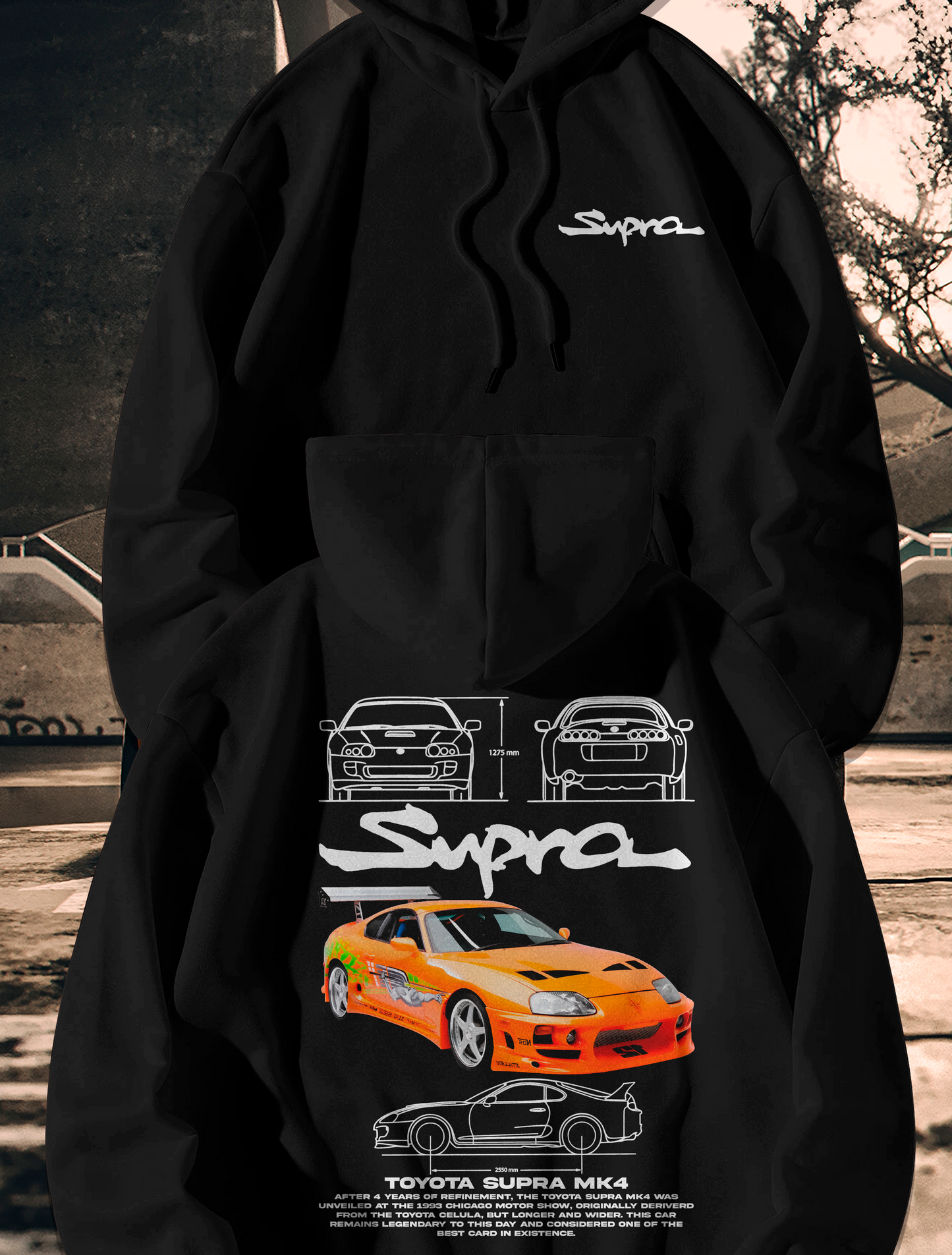 Sudadera Toyota Supra MK4
